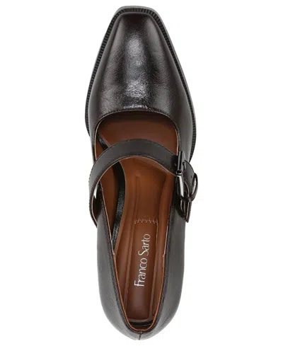 Franco Sarto Women's Shalina Square Toe Mary Jane Shoes In Brown