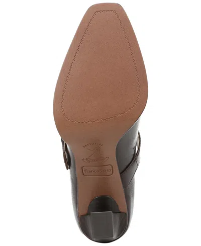 Franco Sarto Women's Shalina Square Toe Mary Jane Shoes In Brown