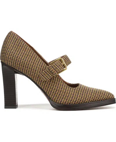 Franco Sarto Women's Shalina Square Toe Mary Jane Shoes In Brown