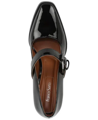 Franco Sarto Women's Shalina Square Toe Mary Jane Shoes In Black