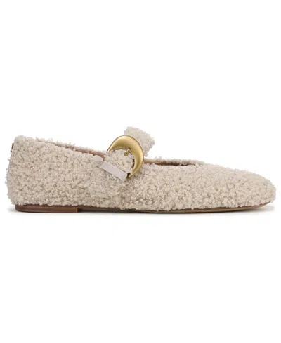 Circus Ny By Sam Edelman Women's Bella Plush Mary-jane Flats In Neutral