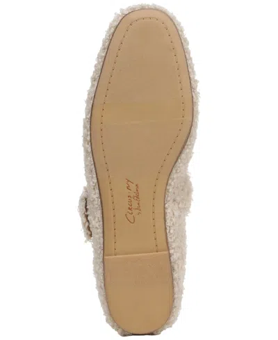 Circus Ny By Sam Edelman Women's Bella Plush Mary-jane Flats In Neutral