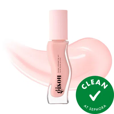 Gisou Vanilla Glaze Honey Infused Lip Oil 8ml In Pink