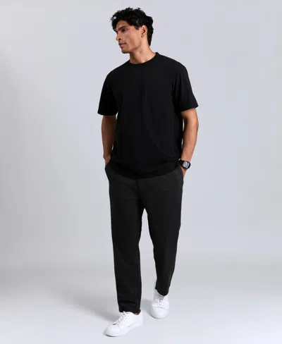 Kenneth Cole The Performance Crew Neck T-shirt In Black