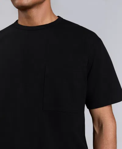 Kenneth Cole The Performance Crew Neck T-shirt In Black