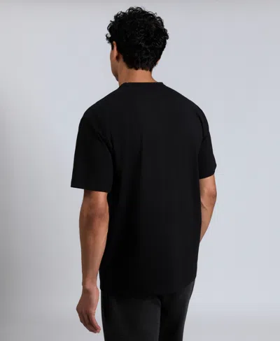Kenneth Cole The Performance Crew Neck T-shirt In Black