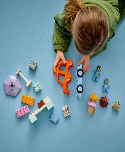 Lego Duplo Bluey Ice Cream Trip With Bluey 10458, 22 Pieces In Multi