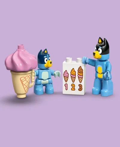 Lego Duplo Bluey Ice Cream Trip With Bluey 10458, 22 Pieces In Multi