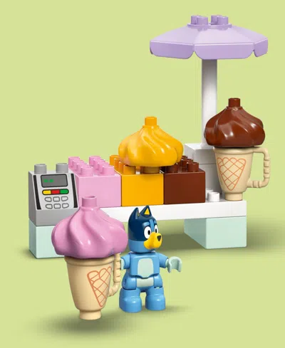 Lego Duplo Bluey Ice Cream Trip With Bluey 10458, 22 Pieces In Multi