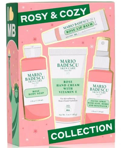 Mario Badescu 4-pc. Rosy & Cozy Set, Created For Macy's In Transparent