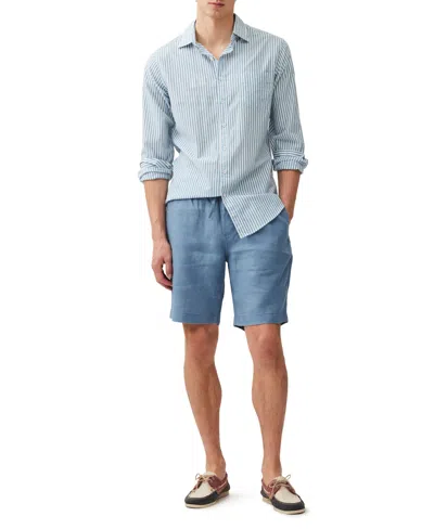 Rodd & Gunn Linen 9" Resort Short In Blue