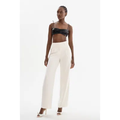 Lamarque Merania Leather Bralette In Multi