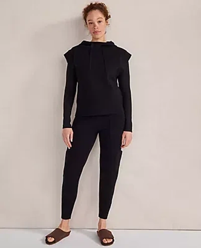 Ann Taylor Haven Well Within Viscose Blend Cargo Joggers In Black