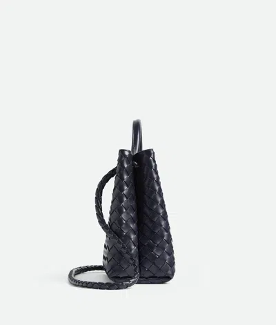 Bottega Veneta Black Medium Andiamo Bag In Red