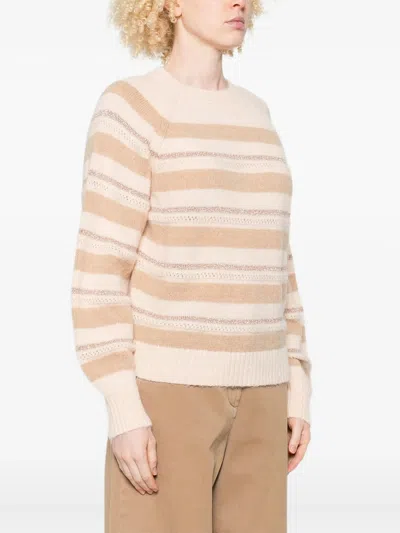 Twinset Sweater In Brown
