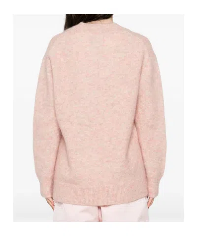 Bellerose Long-sleeved Sweater In Pink