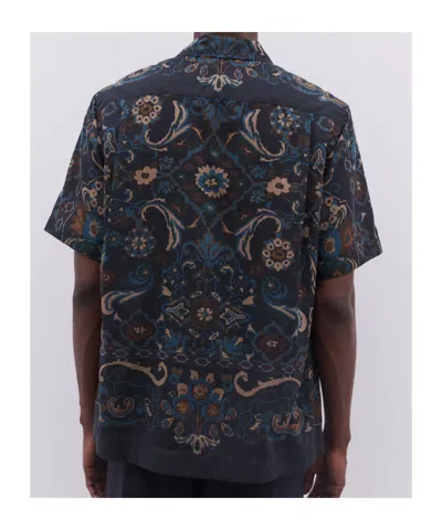 Sacai Paisley-pattern Pocket Shirt In Multi