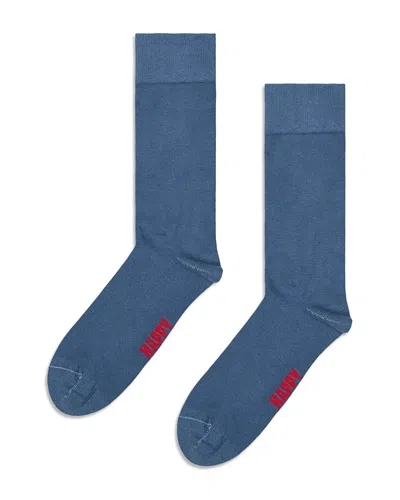Happy Socks Blue Natural Dye Socks In Blue