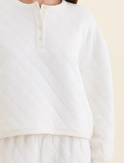 Papinelle Quilted Cotton Pajamas In Neutral