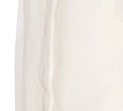 Alaïa Alaia Fitted Blouse With Round Hem In Neutral