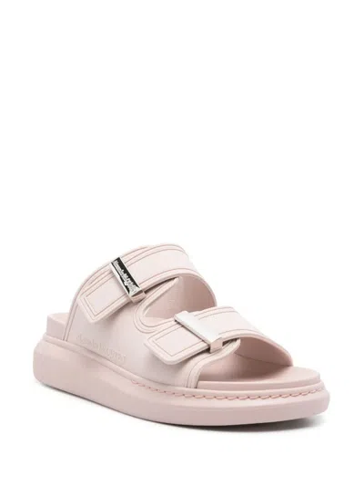 Alexander Mcqueen Alexander Mc Queen Tea Rose Hybrid Sandals In Pink