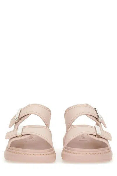 Alexander Mcqueen Alexander Mc Queen Tea Rose Hybrid Sandals In Pink