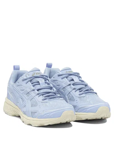 Asics Mesh Panel Slip-on Sneakers With Textured Sole In Multi