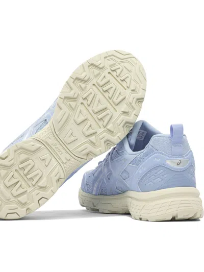 Asics Mesh Panel Slip-on Sneakers With Textured Sole In Multi