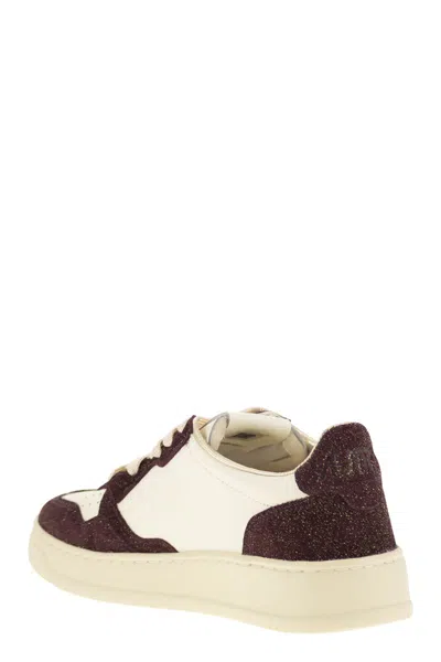 Autry Two-tone Leather Medalist Sneakers In Multi