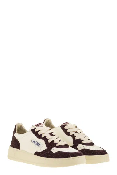 Autry Two-tone Leather Medalist Sneakers In Multi