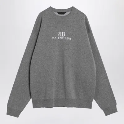 Balenciaga Crewneck Sweater 818422t3368 1380 In Gray