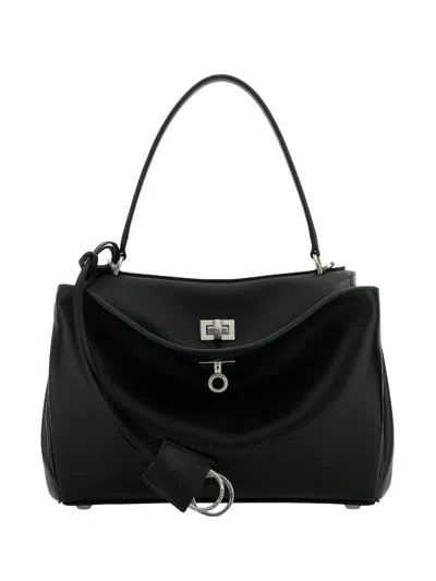 Balenciaga Women's Smooth Calfskin Medium Rodeo Bag In Black
