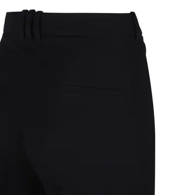 Balmain Black Virgin Wool Trousers In Black