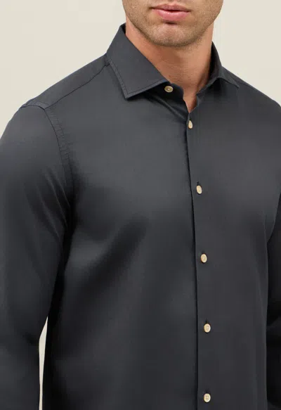 Boglioli Blended Tencel Shirt In Gray
