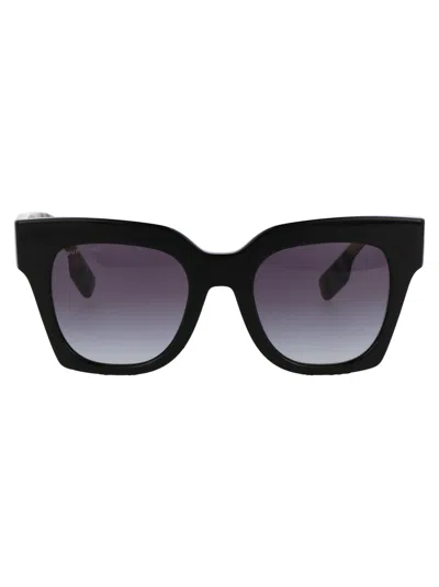 Burberry Bio-acetate Square Frame Sunglasses In Black