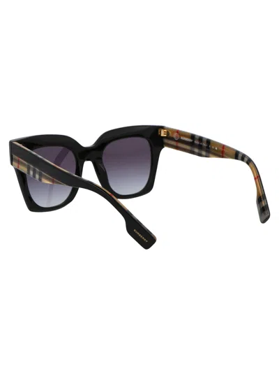 Burberry Bio-acetate Square Frame Sunglasses In Black