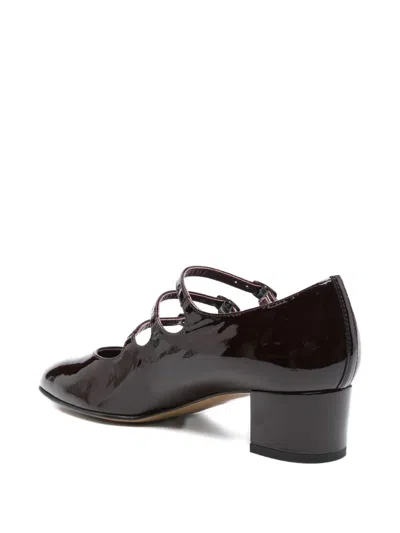 Carel Paris Kina Leather Pumps In Brown
