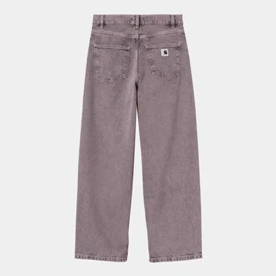 Carhartt Brandon Straight-leg Jeans In Purple