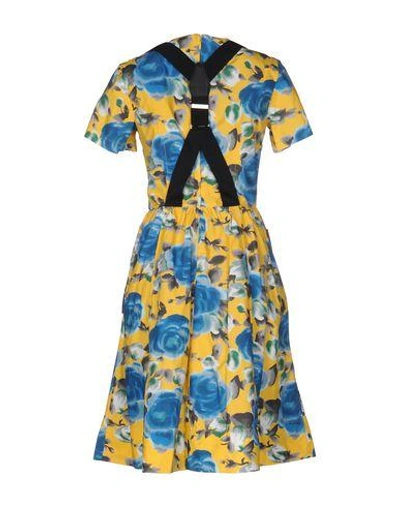 Shop Marc By Marc Jacobs Short Dress In Yellow