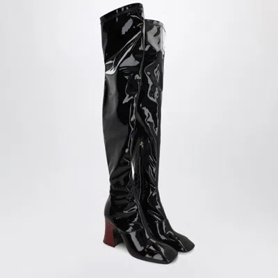 Chloé Janis Over-the-knee Boots In Black In Black