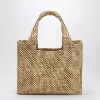 Loewe Women's Small Logo Font Tote Bag In Neutral
