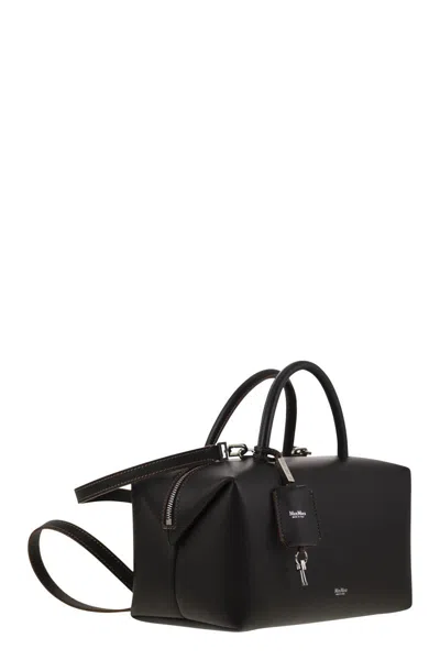 Max Mara Medium Natural Leather Bowler Bag