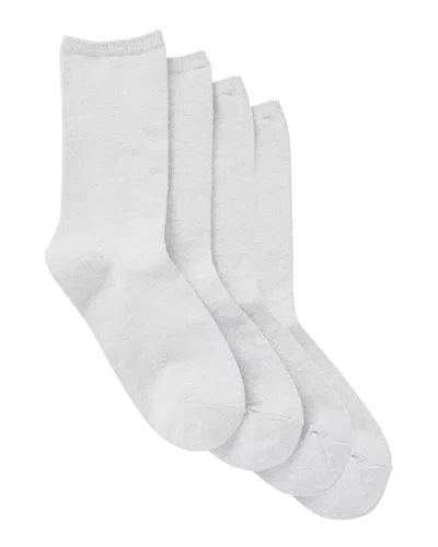 Stems 4-pack Comfort Crew Socks In Gray