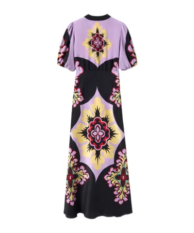 La Doublej La Double J Floral Patterned Dress In Multi