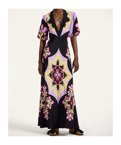 La Doublej La Double J Floral Patterned Dress In Multi