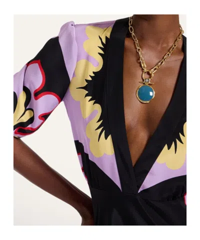 La Doublej La Double J Floral Patterned Dress In Multi