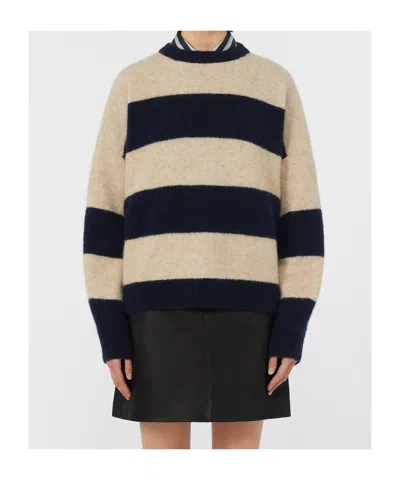 Weekend Max Mara Alpaca And Wool Jumper In Neutral