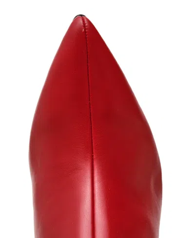 Wild Pair Women's Islah Block Heel Knee High Boots, Created For Macy's In Red