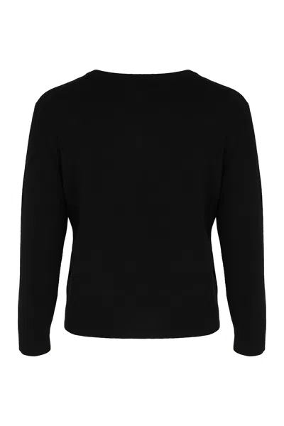 Vince Women's Eyelash Fuzzy Knit Cardigan In Black