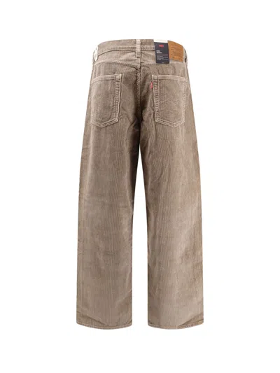 Levi's 578 Baggy Corduroy Trousers In Brown